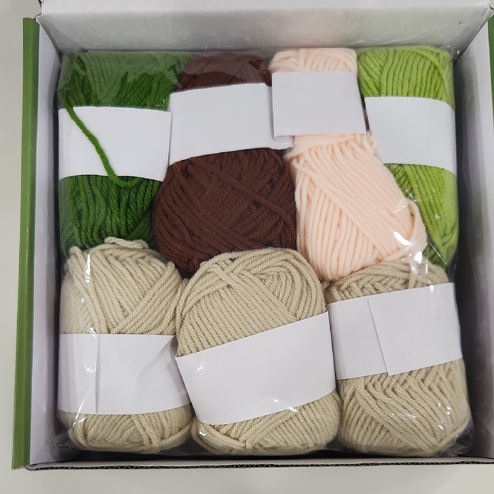 Beginner Crochet Kit - Plant Pots With Instructions - Picture 2 of 3